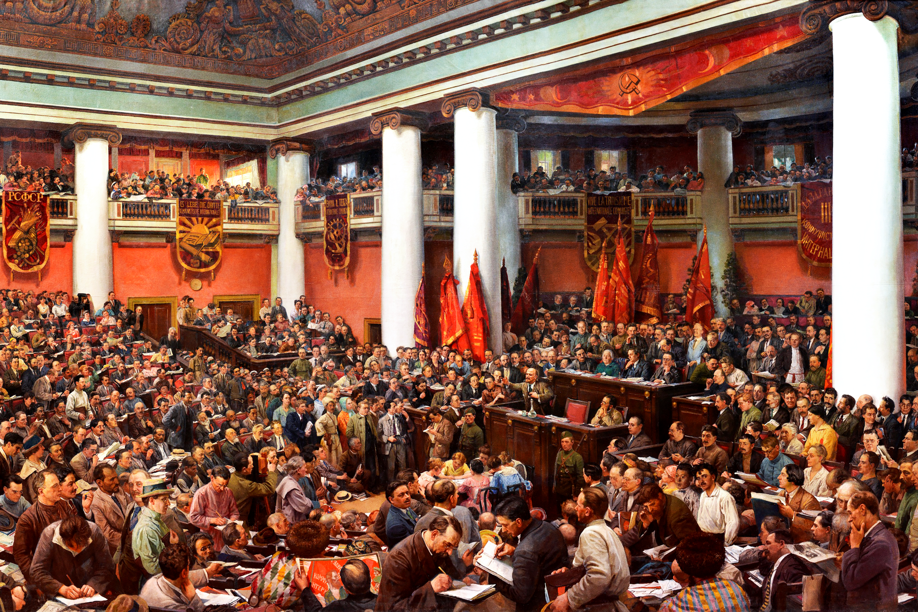 ကွန်မြူနစ် အင်တာနေရှင်နယ်ကို ဘယ်လို တည်ဆောက်ခဲ့သလဲ